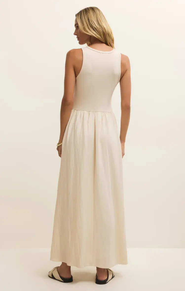 Z Supply Charlotte Midi Dress Crystal