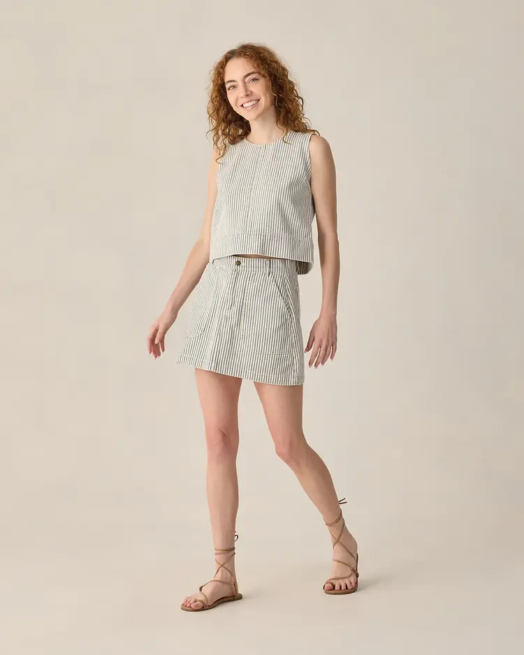 Rylee + Cru LLC TENNESSEE TANK | RAILROAD STRIPE