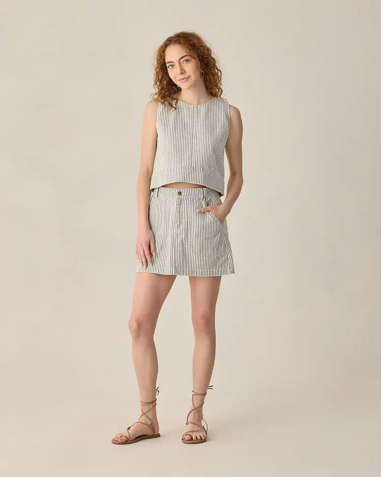 Rylee + Cru LLC TENNESSEE TANK | RAILROAD STRIPE