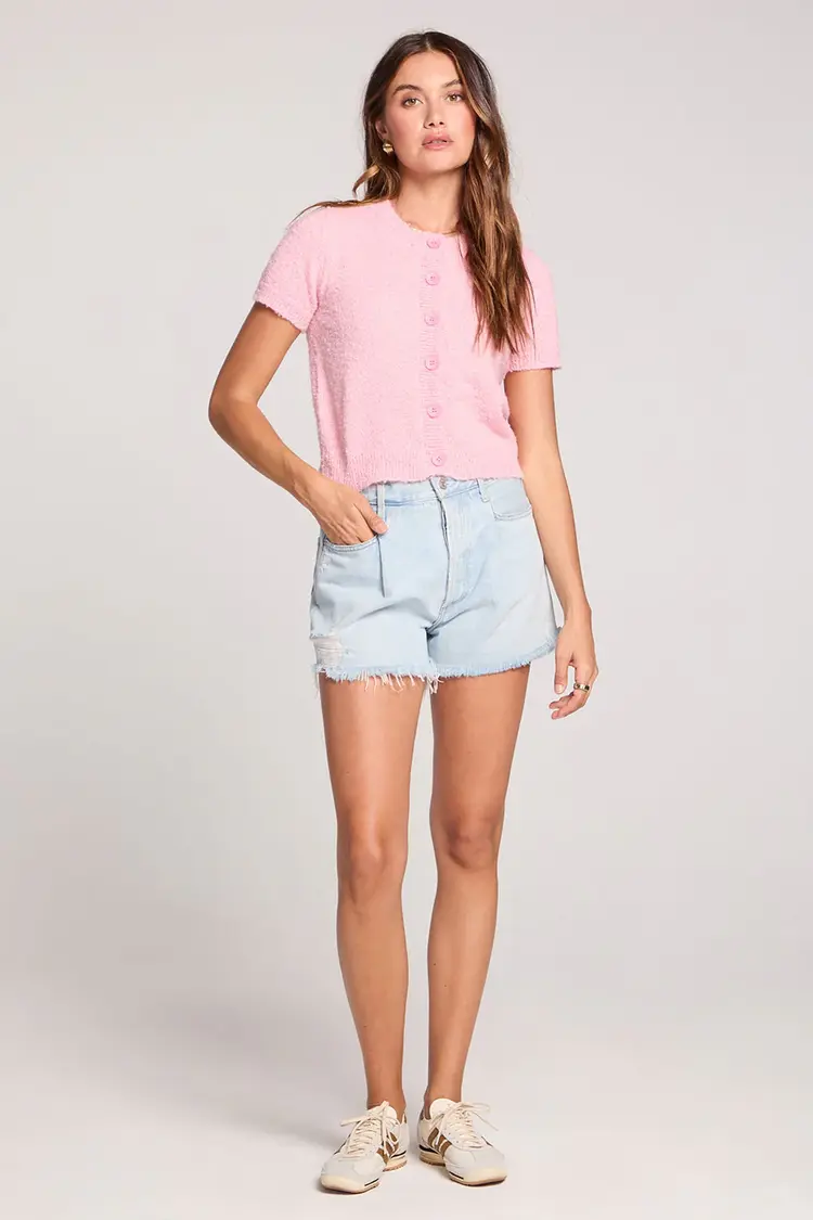 Saltwater Luxe Rowann Sweater Dahlia