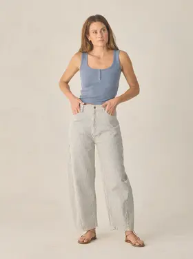 Rylee + Cru LLC BARREL PANT | NATURAL