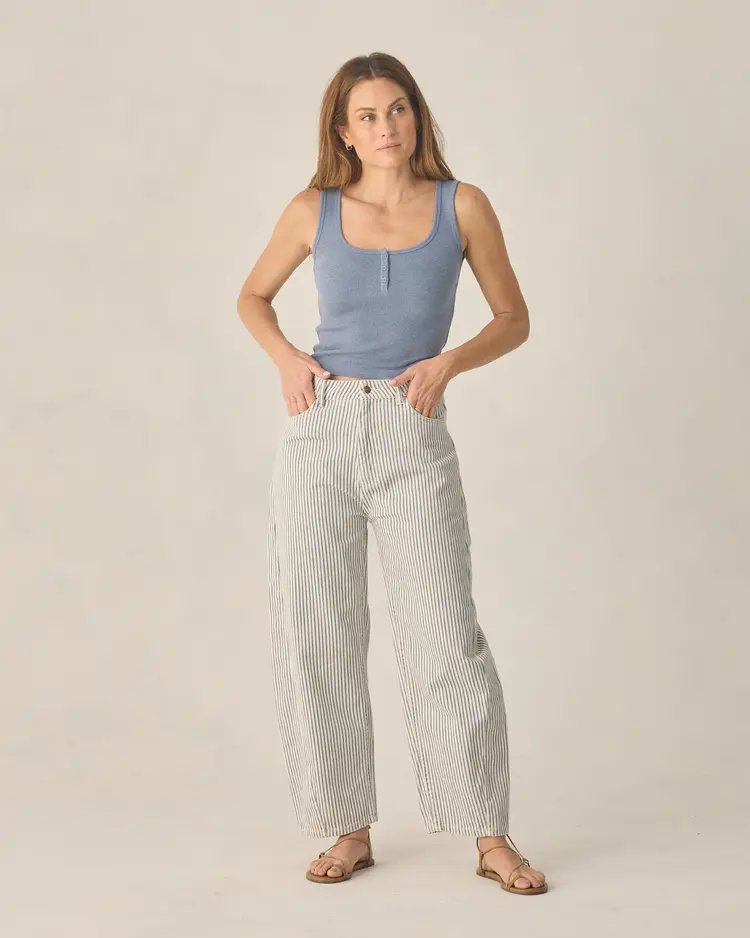 Rylee + Cru LLC BARREL PANT | NATURAL