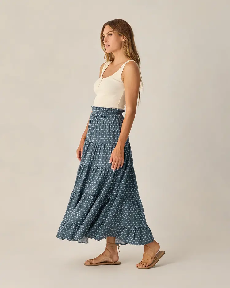 Rylee + Cru LLC RIBBED TANK | NATURAL