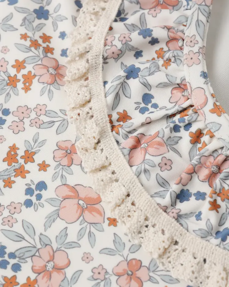 Rylee + Cru LLC MARGARET ONE-PIECE || FLOWER FIELD