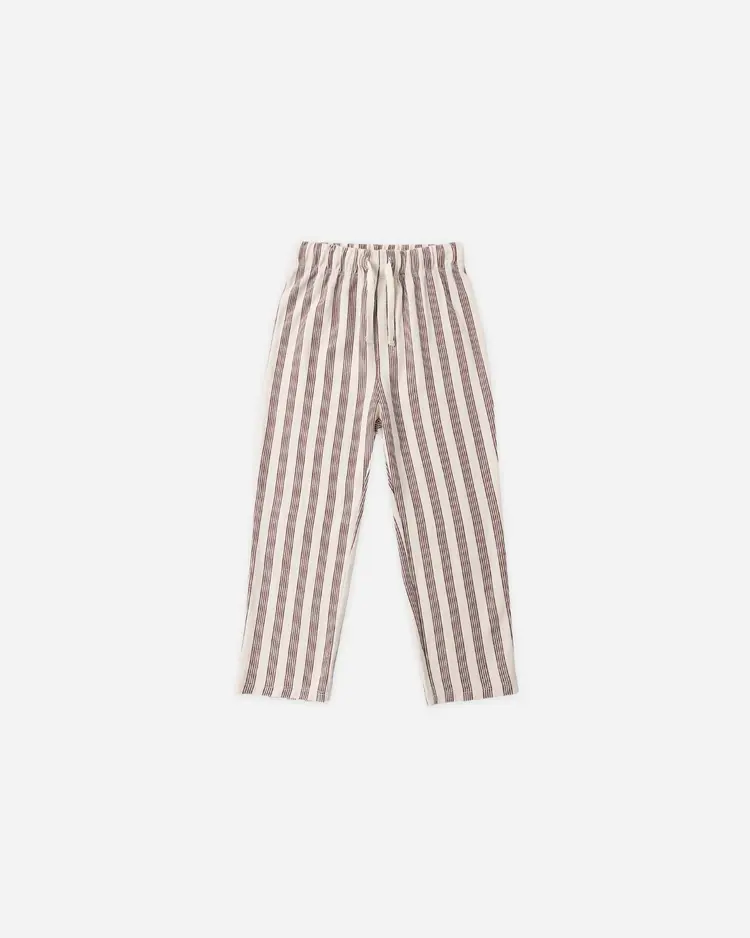 Rylee + Cru LLC RORY PANT || BROWN STRIPE