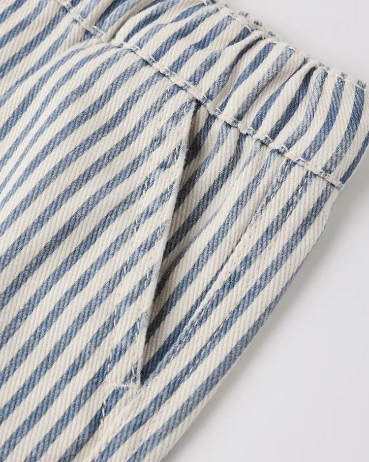 Rylee + Cru LLC DAWSON SHORT || RAILROAD STRIPE
