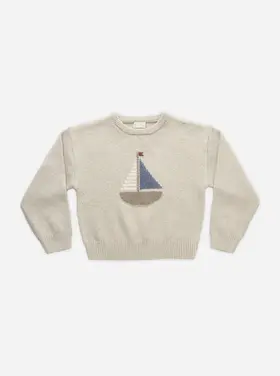 Rylee + Cru LLC ASPEN SWEATER || SAILBOAT