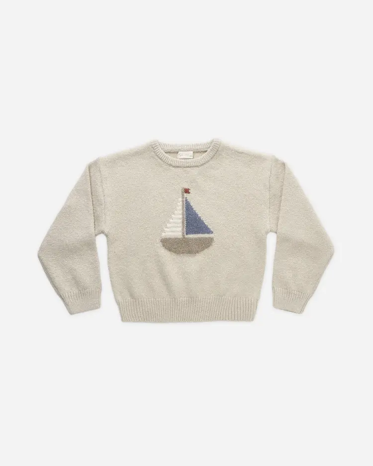 Rylee + Cru LLC ASPEN SWEATER || SAILBOAT