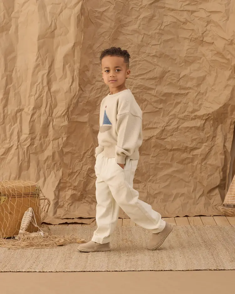 Rylee + Cru LLC ASPEN SWEATER || SAILBOAT