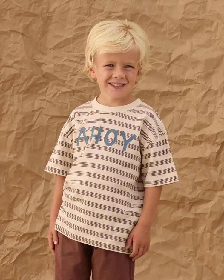 Rylee + Cru LLC RELAXED TEE || AHOY
