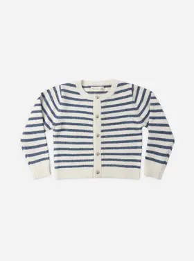 Rylee + Cru LLC CLASSIC CARDIGAN || MARITIME STRIPE