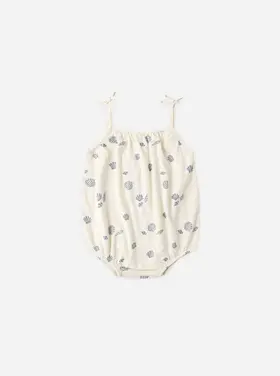 Rylee + Cru LLC NALA ROMPER || SEASHELLS