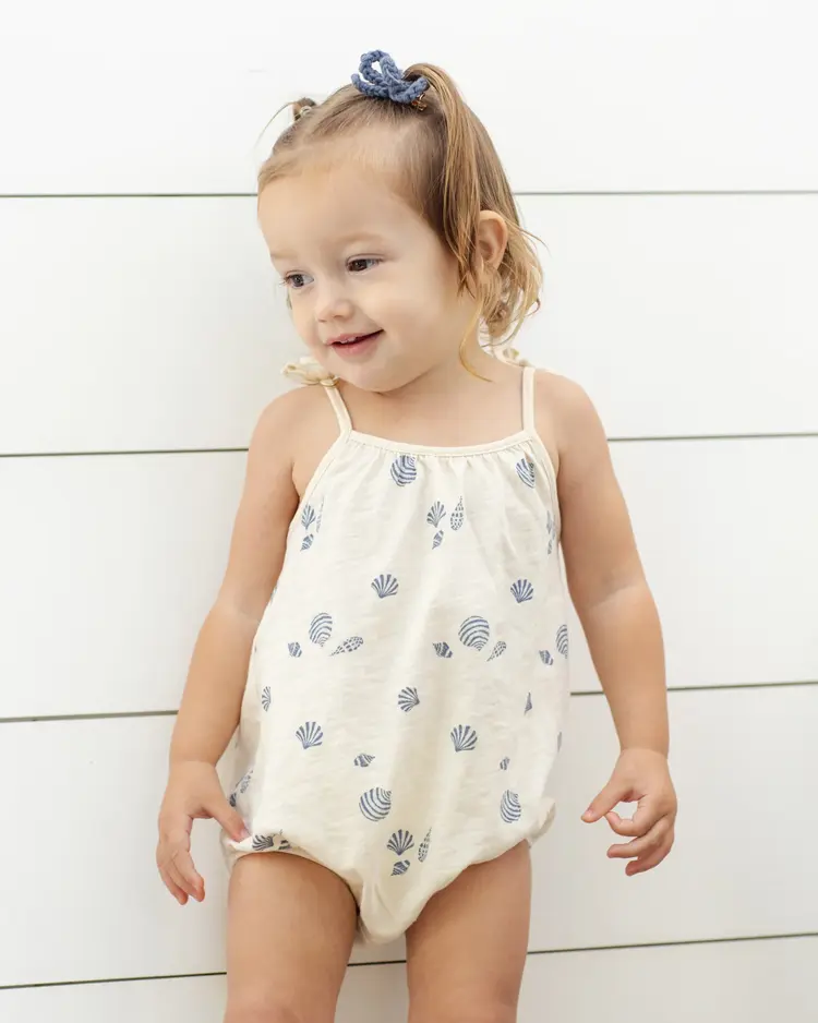 Rylee + Cru LLC NALA ROMPER || SEASHELLS