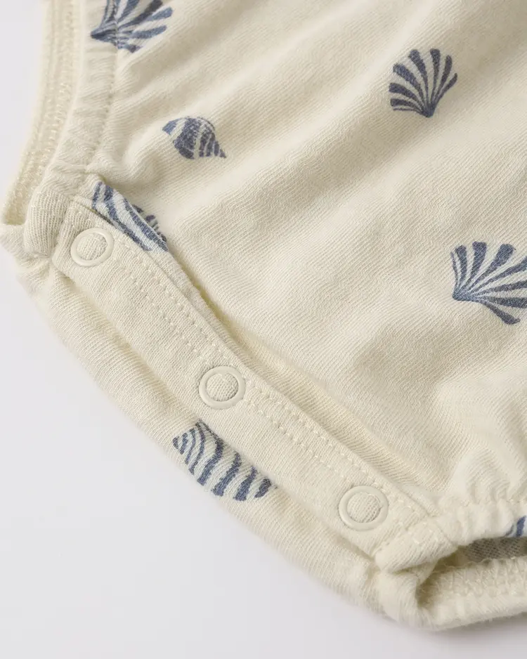 Rylee + Cru LLC NALA ROMPER || SEASHELLS