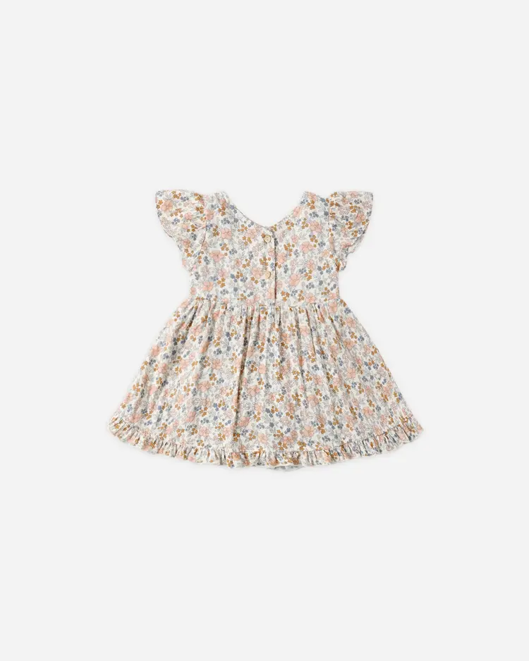 Rylee + Cru LLC LILA ROMPER || FLOWER FIELD