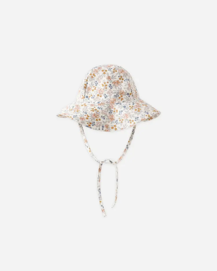 Rylee + Cru LLC FLOPPY SWIM HAT || FLOWER FIELD