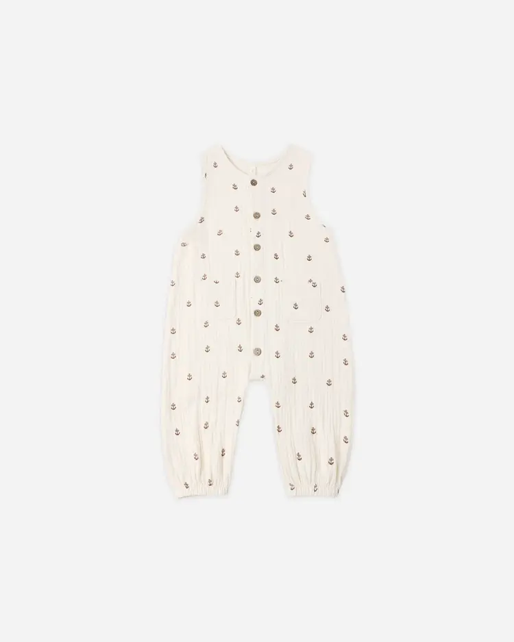 Rylee + Cru LLC WOVEN JUMPSUIT || ANCHORS
