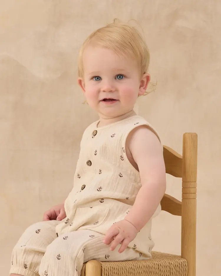 Rylee + Cru LLC WOVEN JUMPSUIT || ANCHORS