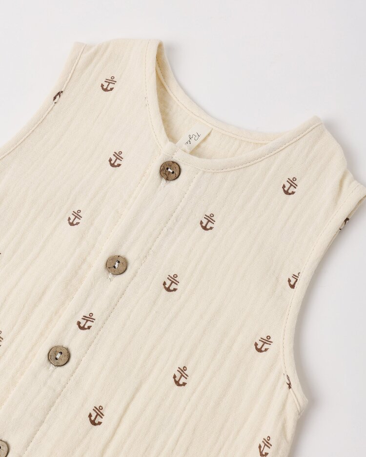 Rylee + Cru LLC WOVEN JUMPSUIT || ANCHORS