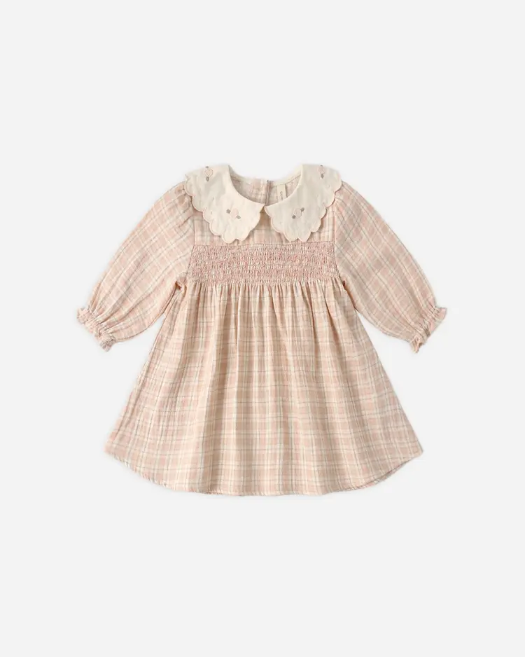 Rylee + Cru LLC CALLIE DRESS || PINK PLAID