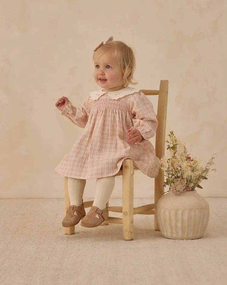 Rylee + Cru LLC CALLIE DRESS || PINK PLAID