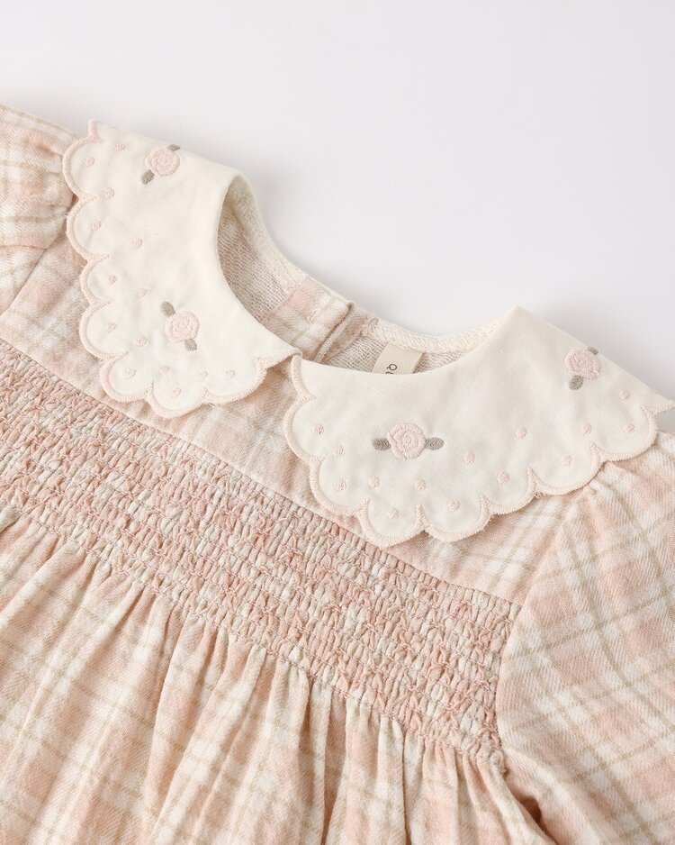 Rylee + Cru LLC CALLIE DRESS || PINK PLAID