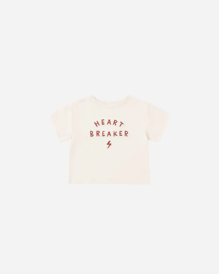 Rylee + Cru LLC BOXY TEE || HEARTBREAKER