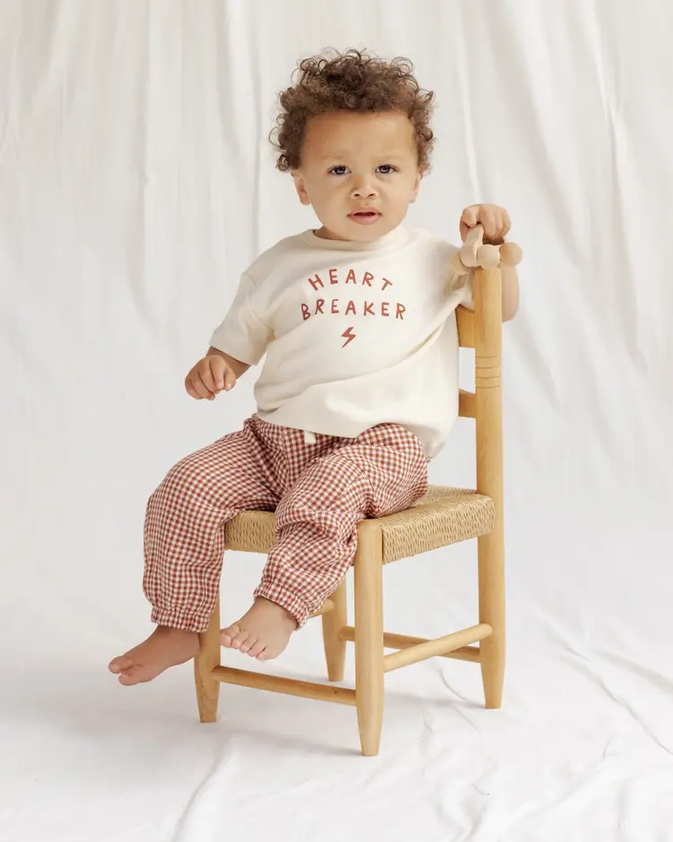 Rylee + Cru LLC BOXY TEE || HEARTBREAKER
