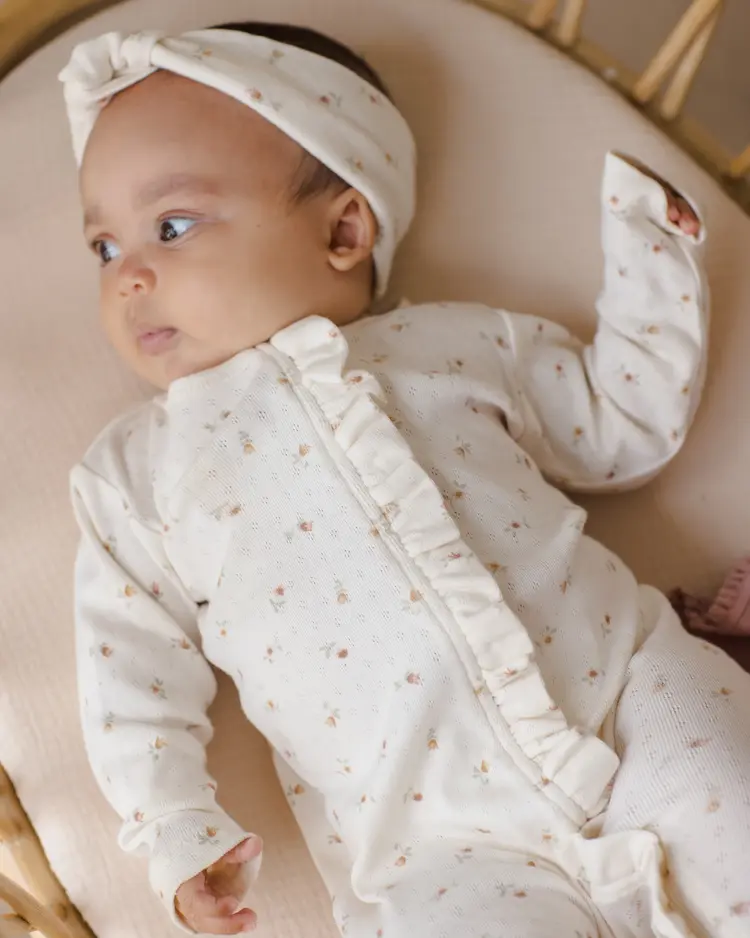 Rylee + Cru LLC POINTELLE KNOTTED HEADBAND || PETIT FLEUR