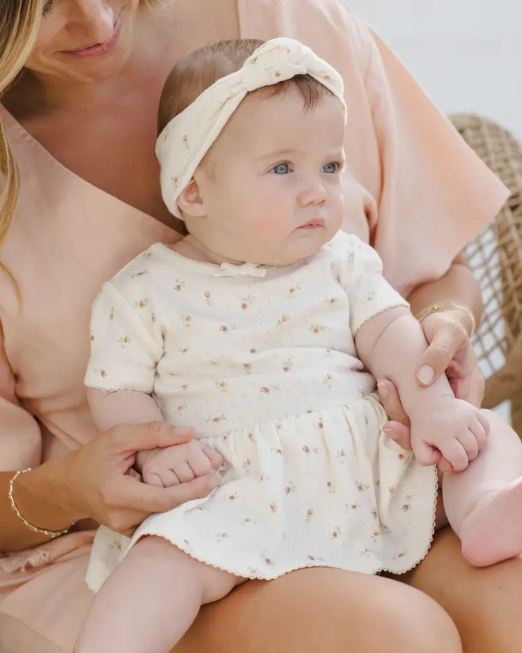 Rylee + Cru LLC POINTELLE KNOTTED HEADBAND || PETIT FLEUR