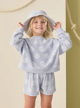 Rylee + Cru LLC KARLI SET || PERIWINKLE DAISY