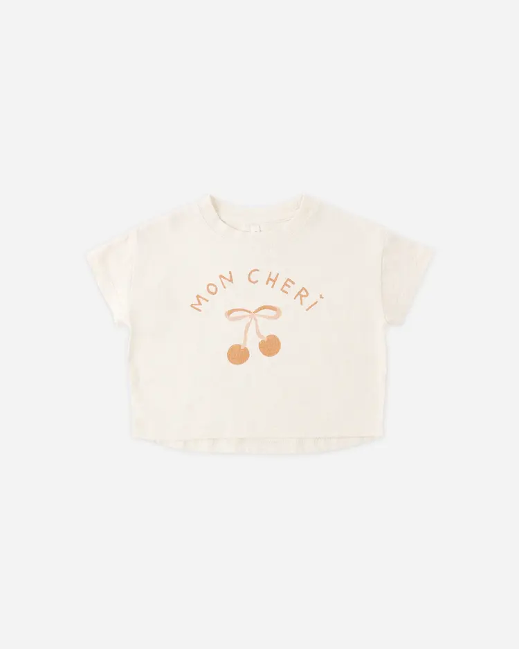 Rylee + Cru LLC BOXY TEE || MON CHERI
