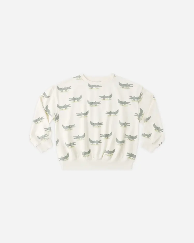 Rylee + Cru LLC RELAXED SWEATSHIRT || ALLIGATORS