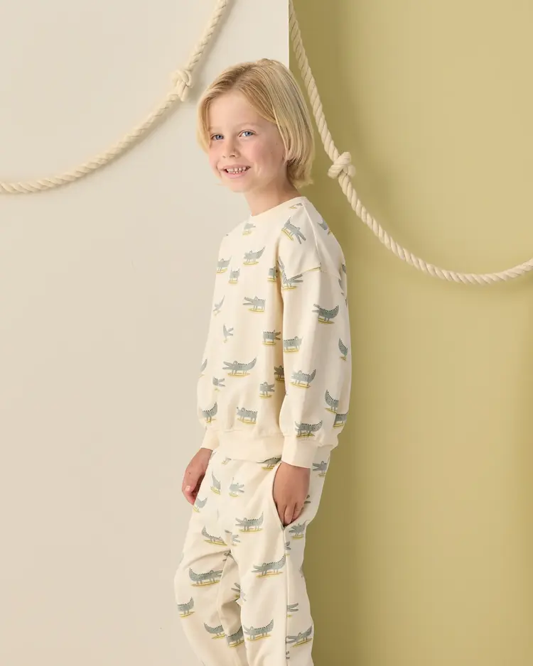 Rylee + Cru LLC RELAXED SWEATSHIRT || ALLIGATORS