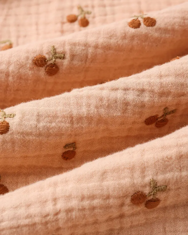 Rylee + Cru LLC FRANCESCA DRESS | CHERRY EMBROIDERY