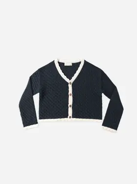 Rylee + Cru LLC ELLA CARDIGAN || NAVY