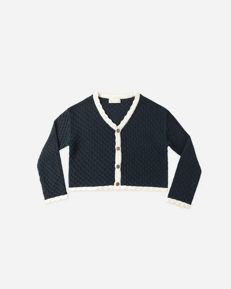 Rylee + Cru LLC ELLA CARDIGAN || NAVY