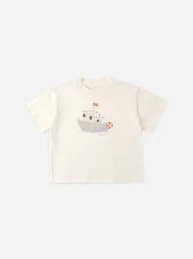 Rylee + Cru LLC RELAXED TEE || TUG BOAT