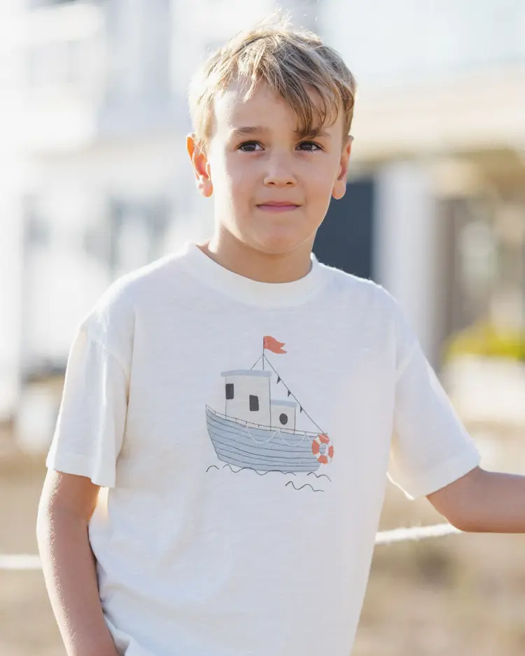 Rylee + Cru LLC RELAXED TEE || TUG BOAT