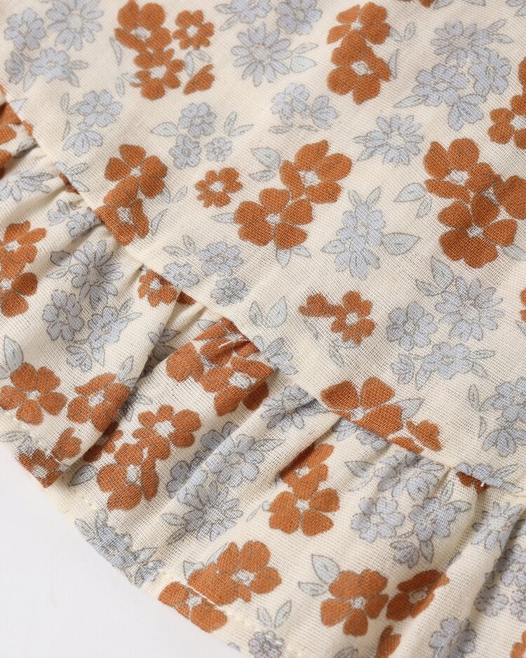 Rylee + Cru LLC BUTTERFLY TOP & BLOOMER SET || AMERICANA FLORAL