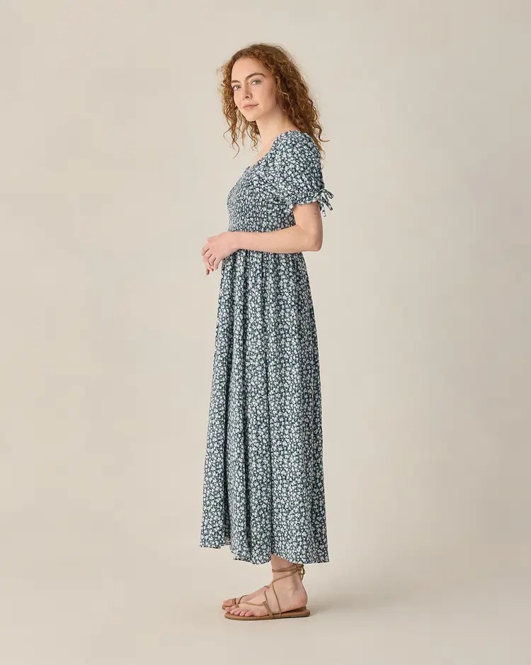 Rylee + Cru LLC DALLAS DRESS | NAVY FLORAL