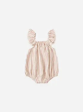 Rylee + Cru LLC BONNIE ROMPER || VINTAGE STRIPE