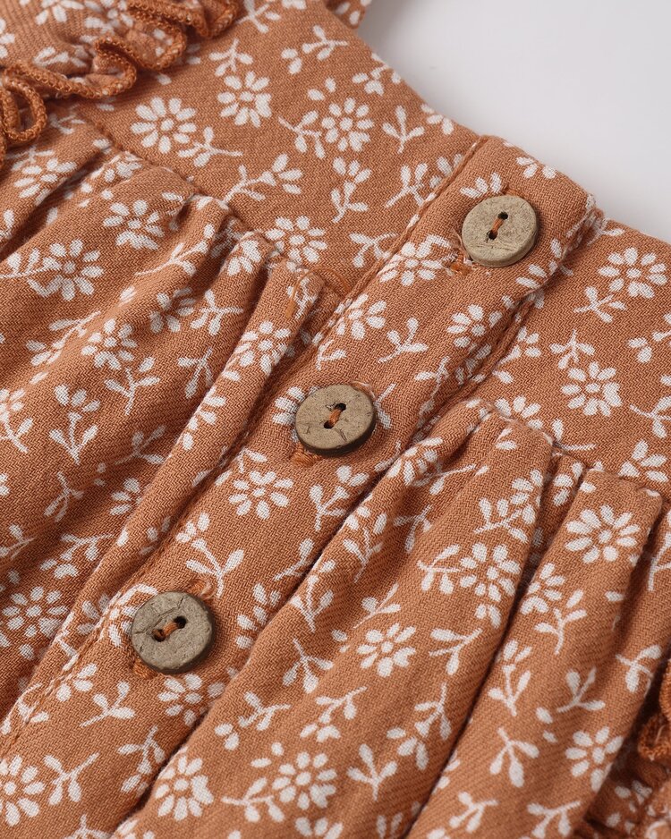 Rylee + Cru LLC MAYA ROMPER || POPPY FLORAL