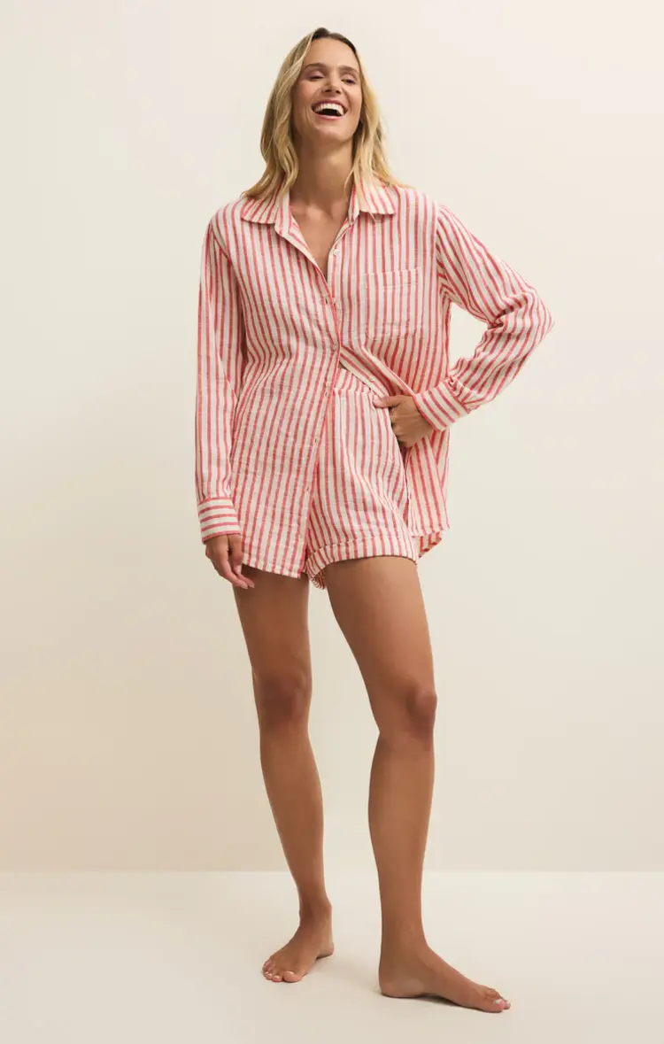 Z Supply Cabana Short Crimson Crush