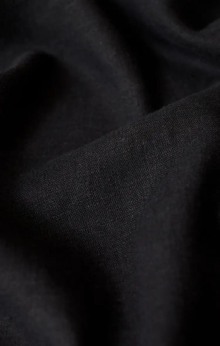 Z Supply La Belle Linen Top Black