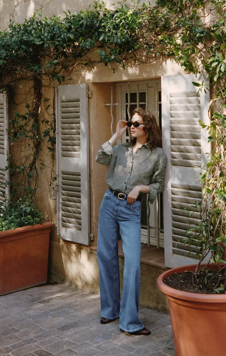 Z Supply Seaport Button Up Top Eclipse