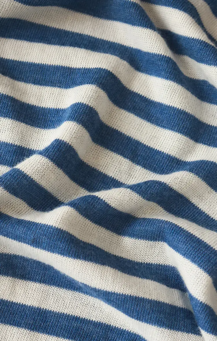 Z Supply Select Striped Tank Calypso Blue Indigo