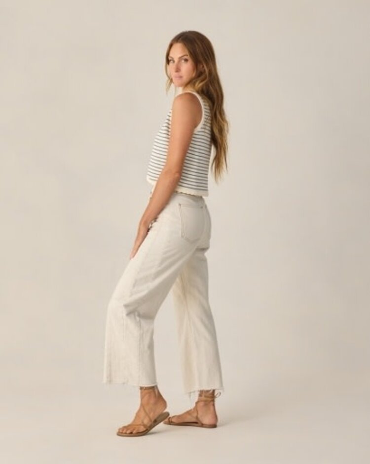 Rylee + Cru LLC KNIT VEST | MARINE STRIPE