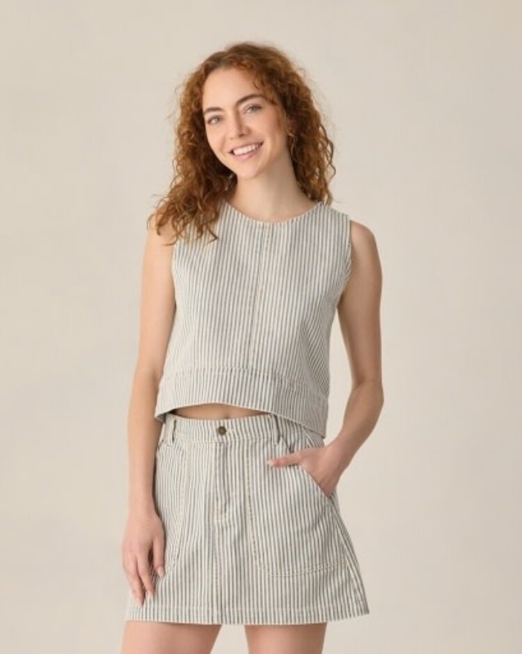 Rylee + Cru LLC TENNESSEE TANK | RAILROAD STRIPE