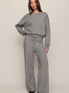 Z Supply Take It Easy Pant Classic Heather Grey